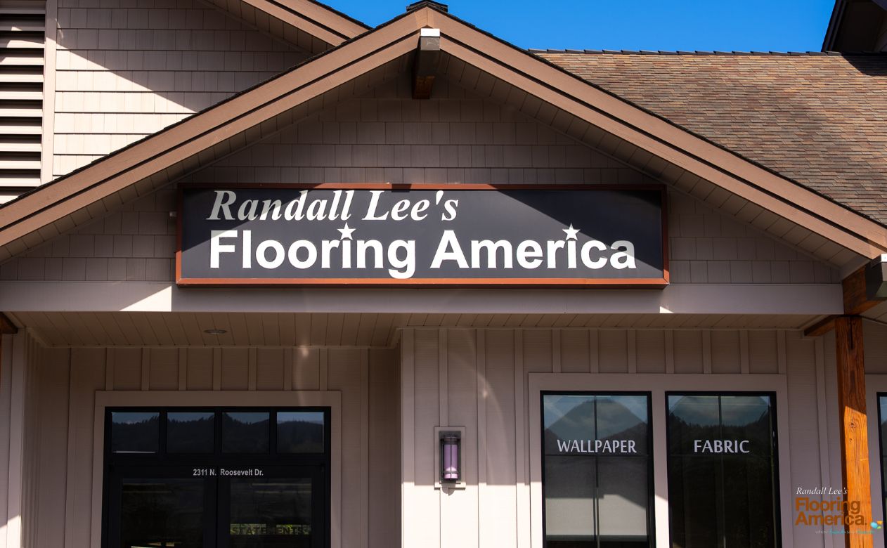 Seaside flooring and design showroom exterior